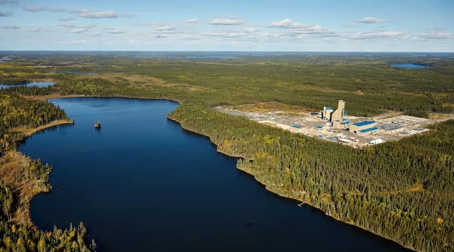Hudbay Minerals-ийн Snow Lake уурхайн бүс, Манитоба — Эх сурвалж: MINING.COM (https://www.mining.com/hudbay-lifts-snow-lake-gold-output-estimate-by-60/)