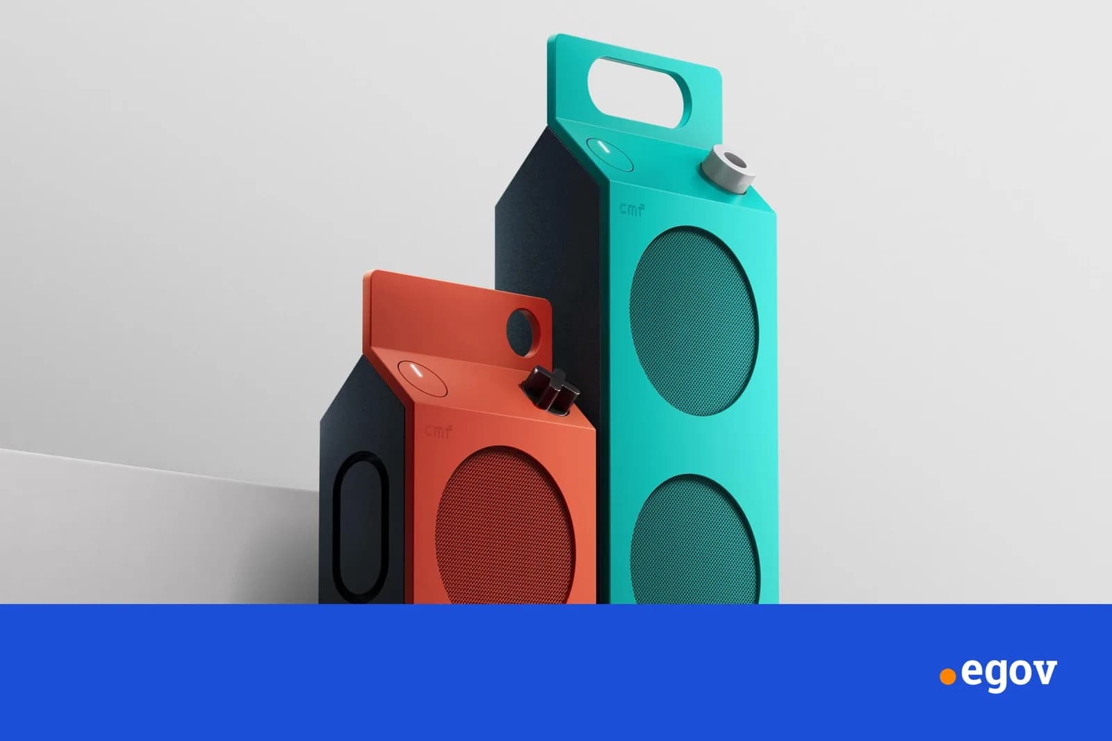 CMF’s first wireless speakers look like musical milk cartons