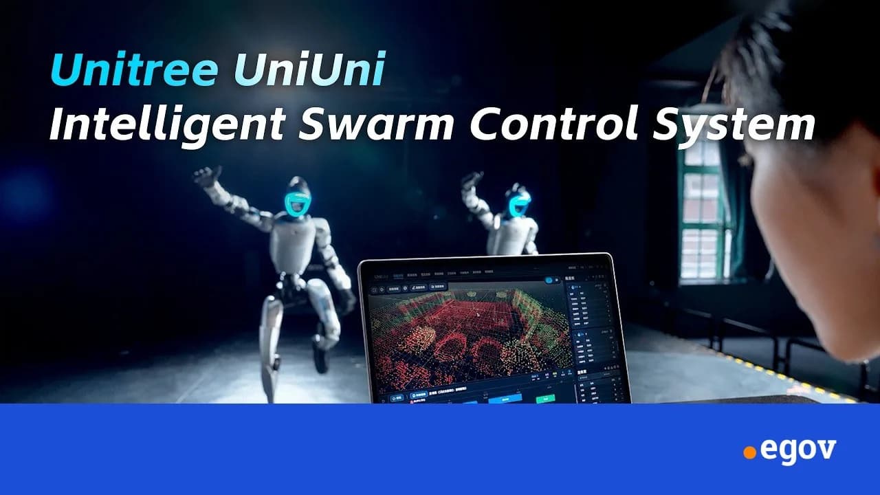 Unitree unveils new system to choreograph groups of humanoid robots from one place
