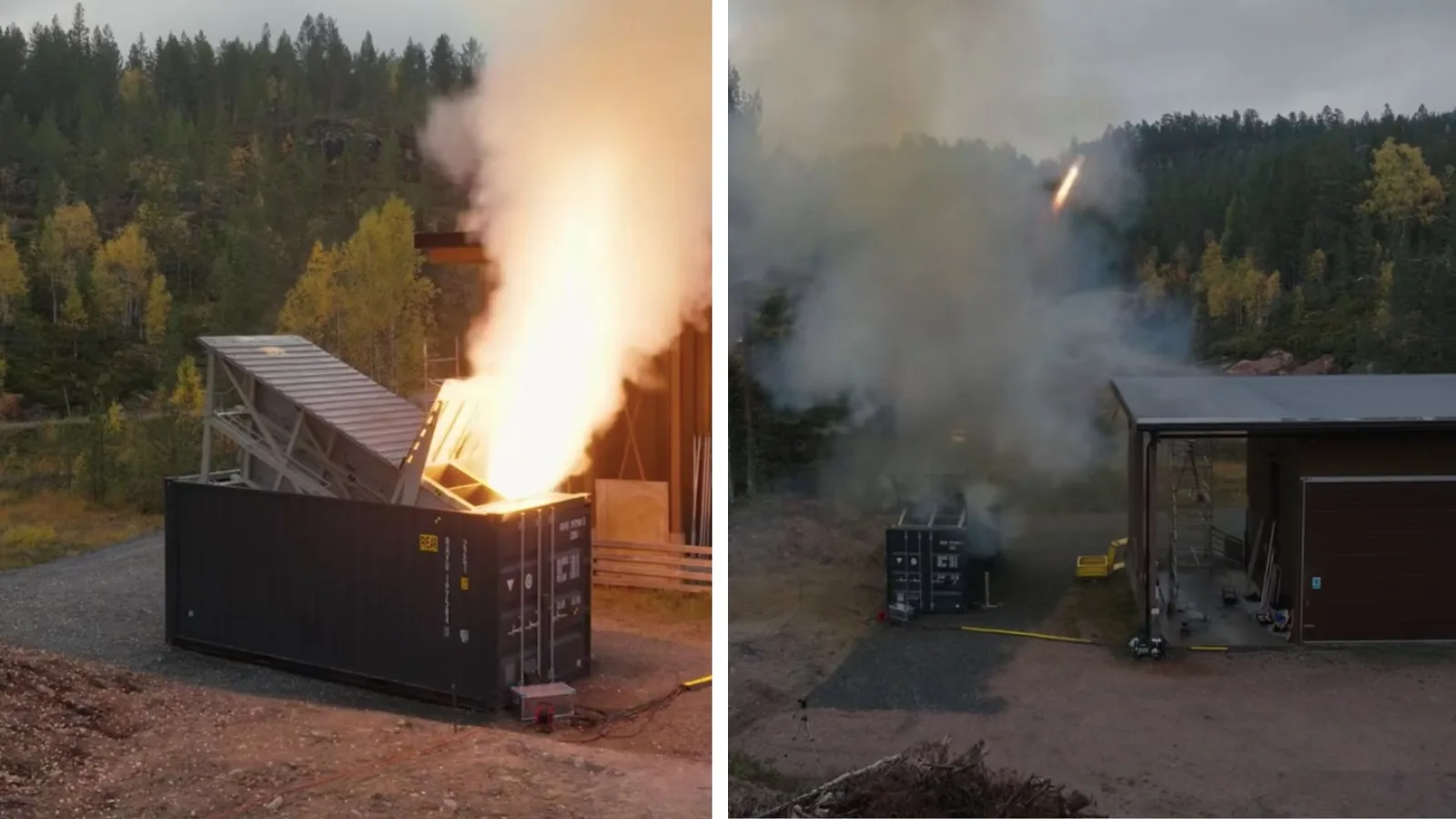 Container-based system launches missiles, can be deployed on land positions, vehicles, ships