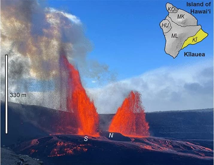 Insights from more than a year of ongoing episodic lava fountaining at Kīlauea | Science