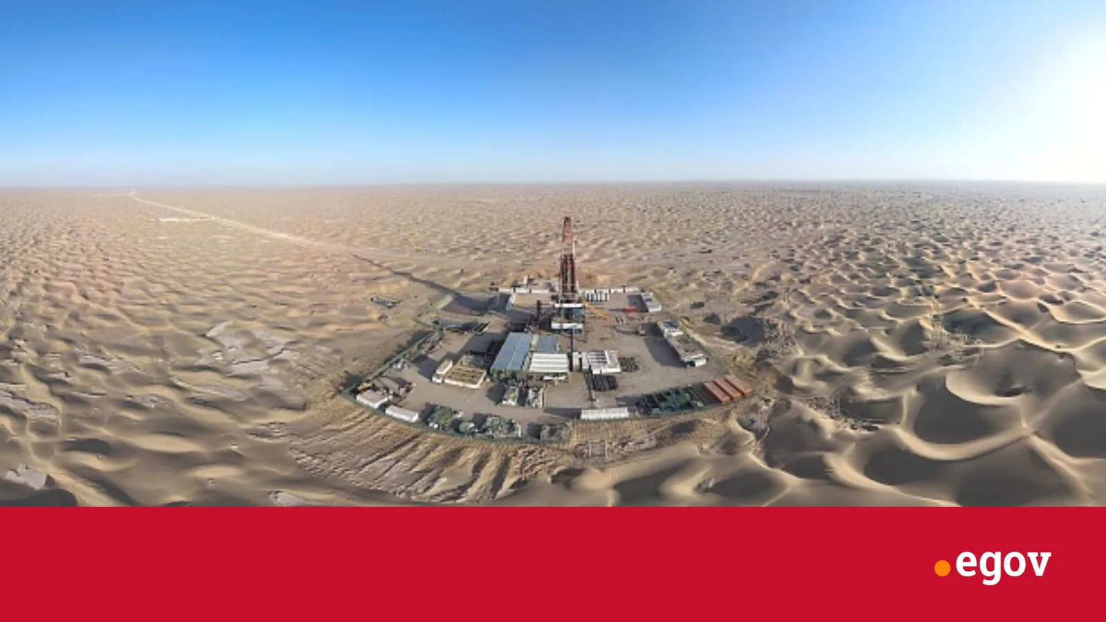 China taps 29.6 million tons of oil from its largest desert oilfield at 19,685 feet