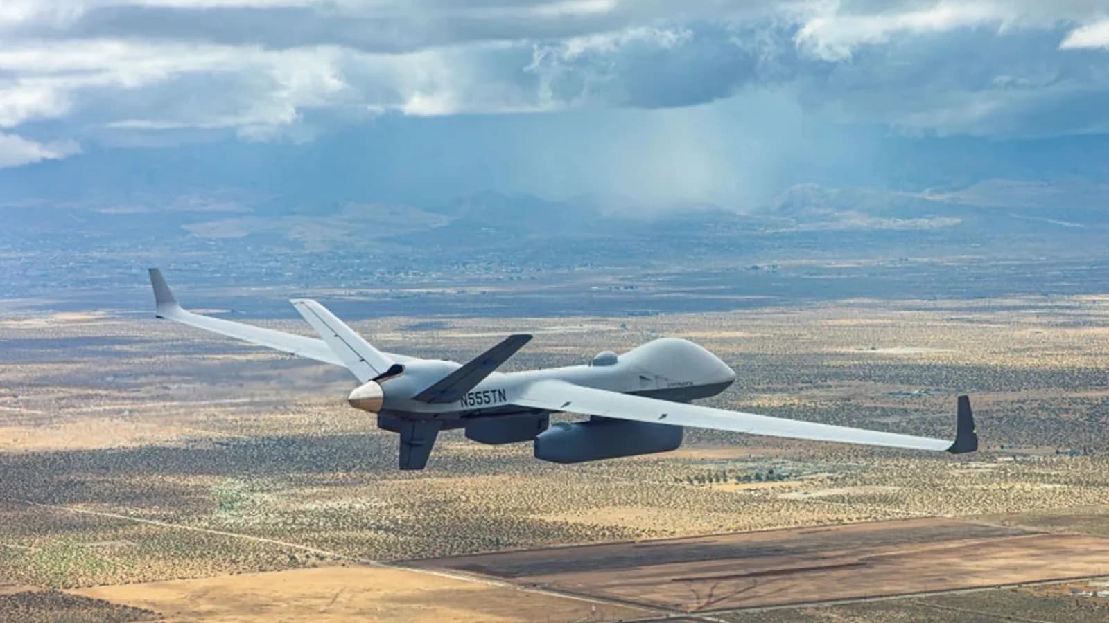 Uncrewed MQ-9B tests long-range radar to track multiple aircraft and maritime targets