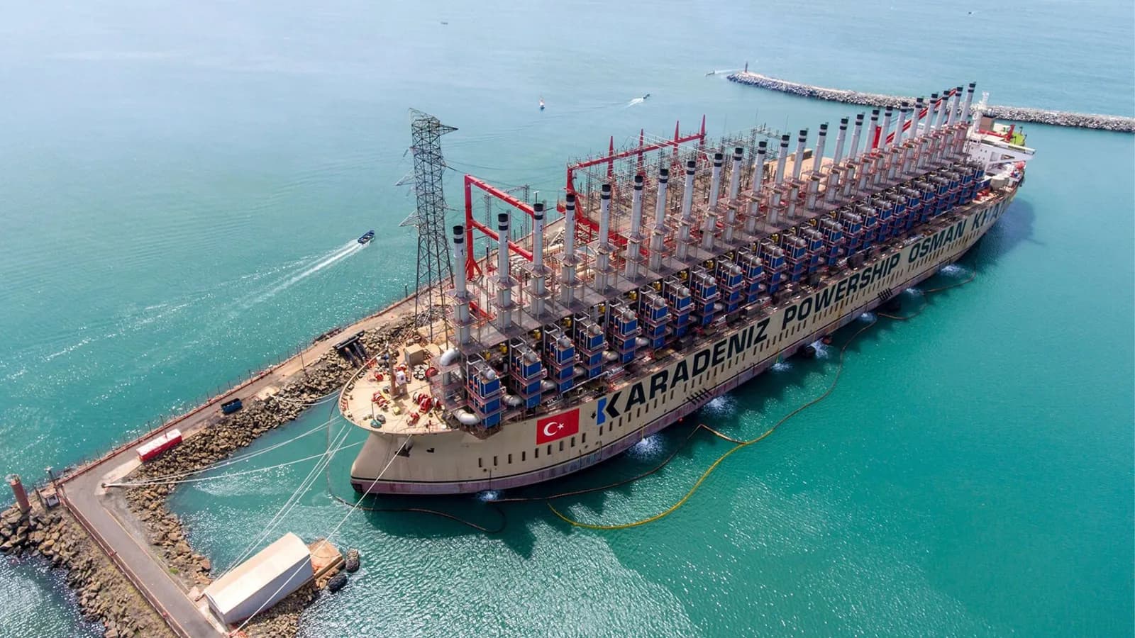 Five 600 MW hydrogen-ready floating power stations slated for major conversion