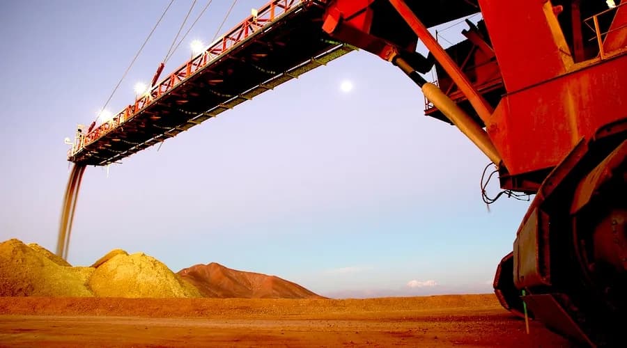 Codelco-ийн зэсийн уурхайн туузан дамжуулга. Зураг: Mining.com
