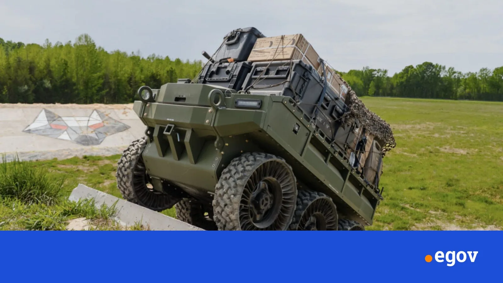 2,800-lb unmanned vehicle with higher payload, weapon firing system to showcase battle power