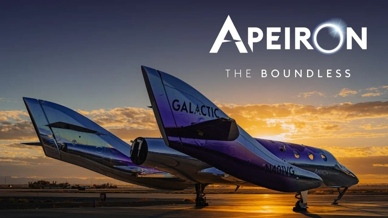 Watch: Virgin Galactic unveils six-seat Delta spaceship Apeiron for commercial flights