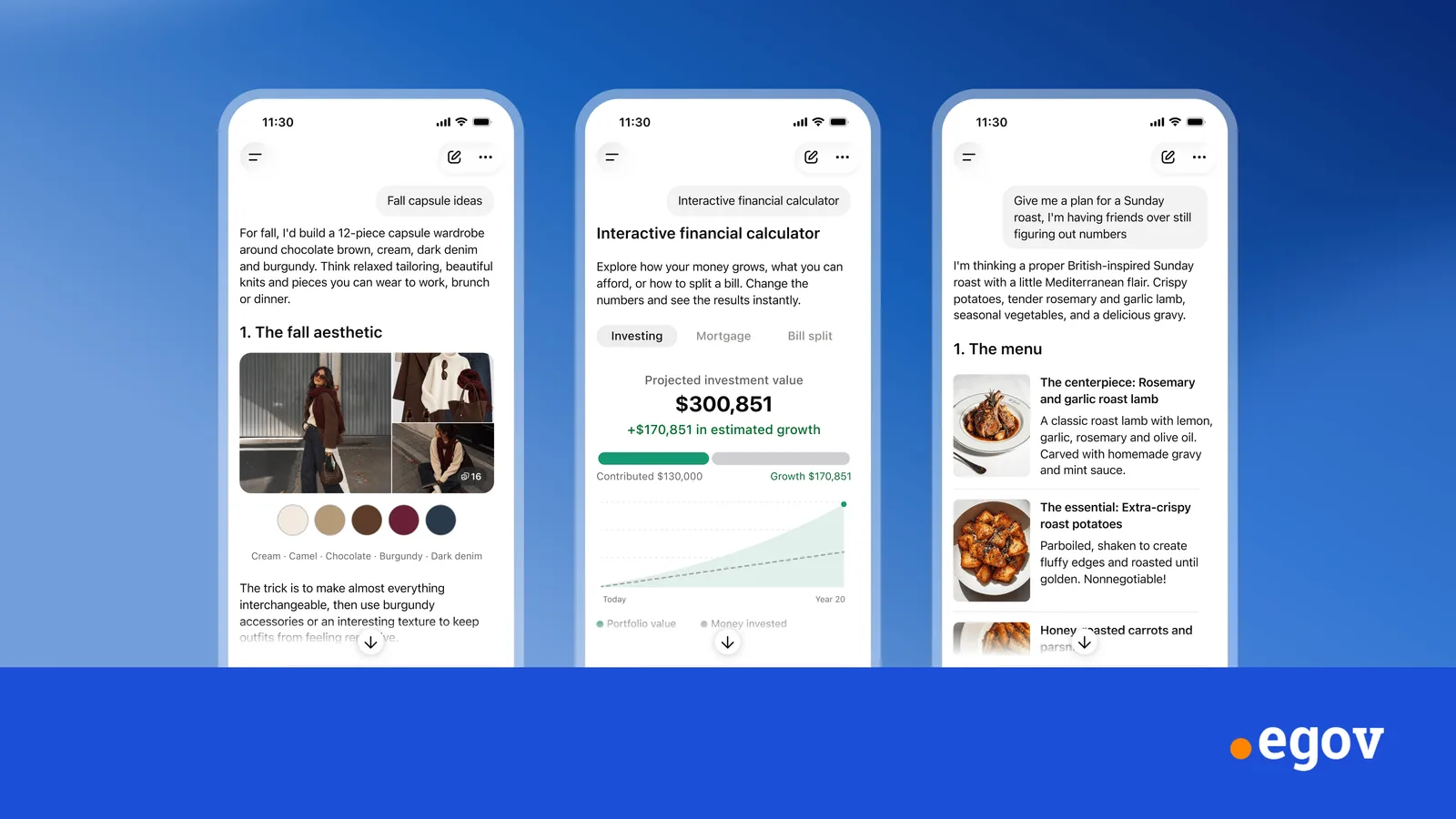 ChatGPT’s ‘Intelligent UI’ update fills its responses with pictures, charts, and buttons