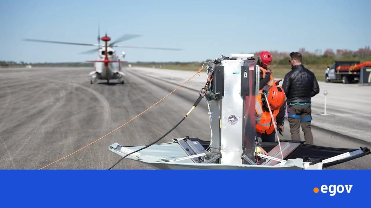 90-minute delivery from orbit: Ghost cargo pod drops radio and whiskey from 68,500 feet