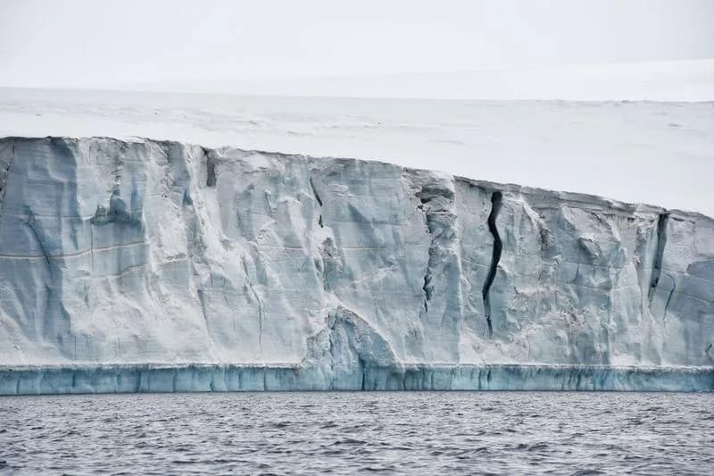 Empirical constraints on ice cliff calving | Science