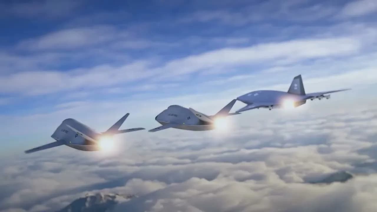 Air Force tests XQ-67A drone to scout enemy air defenses before crewed fighters do