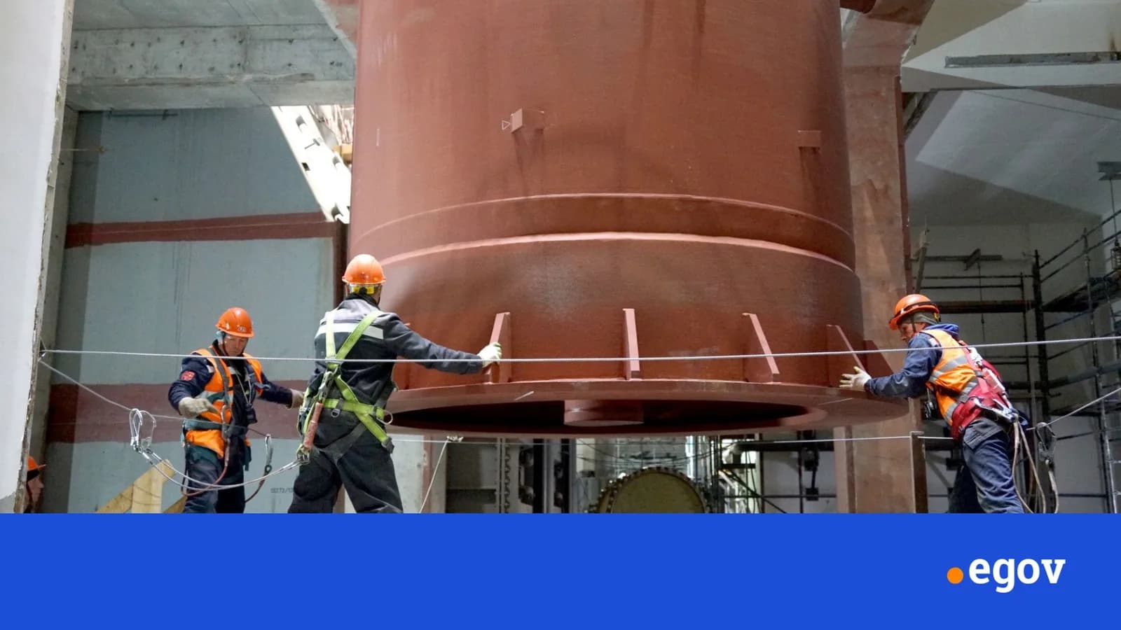 World’s first lead-cooled nuclear plant installs massive 95-ton steam separators