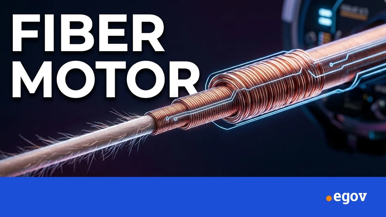 Thread-thin FiberMotor slides like telescope to power soft robots and wearables