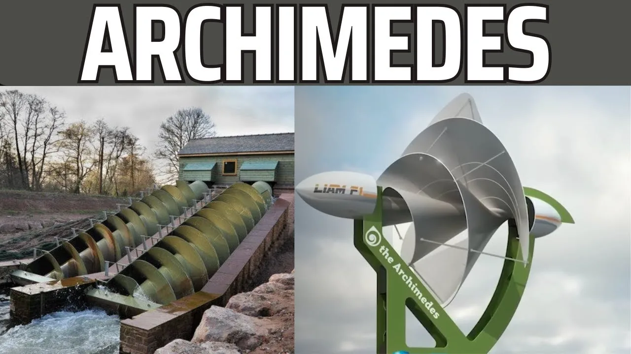 2,000-year-old Archimedes’ screw inspires motor that boosts electricity 100 times