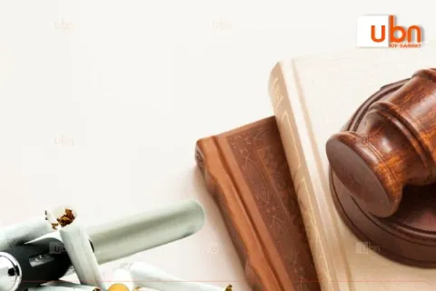 Tobacco products and a judge’s gavel, ubn.mn