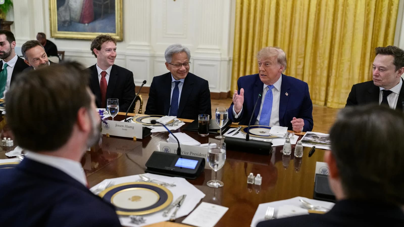 Trump, major tech executives sign ‘morally binding’ voluntary safety accord