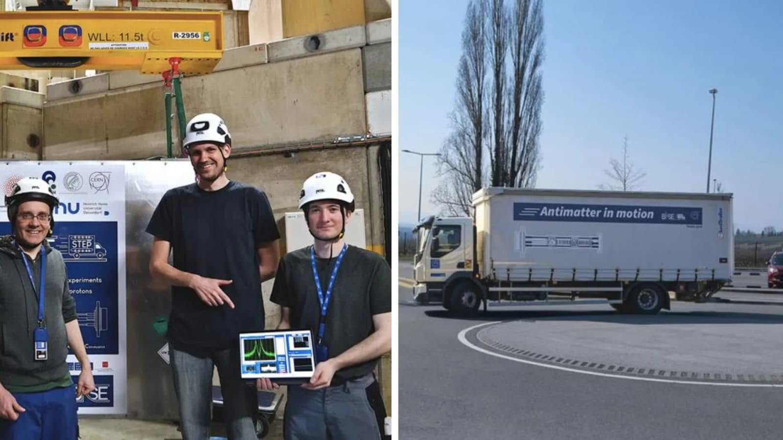 Scientists transport 92 antiprotons by road for first time, store them in vessel for over a month