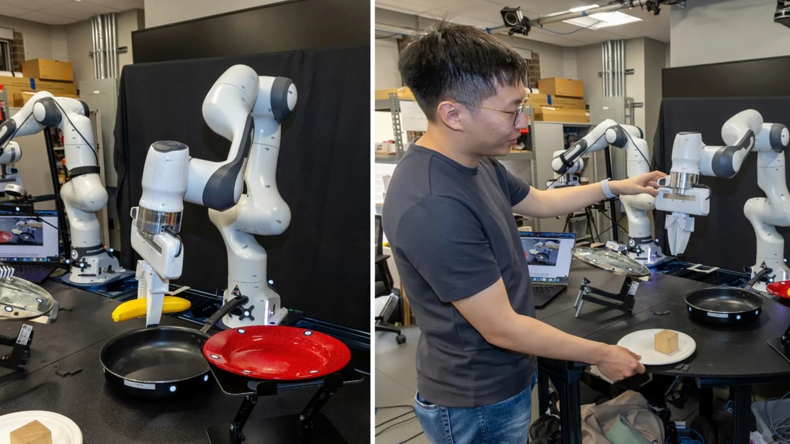 Robot learns complex 12-step tasks in 5 minutes, replans when things go wrong