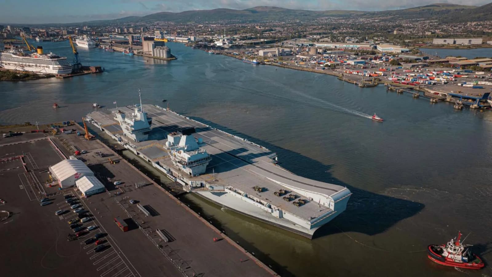 80,000-ton aircraft carrier to serve as flagship vessel of NATO’s leading high readiness naval force