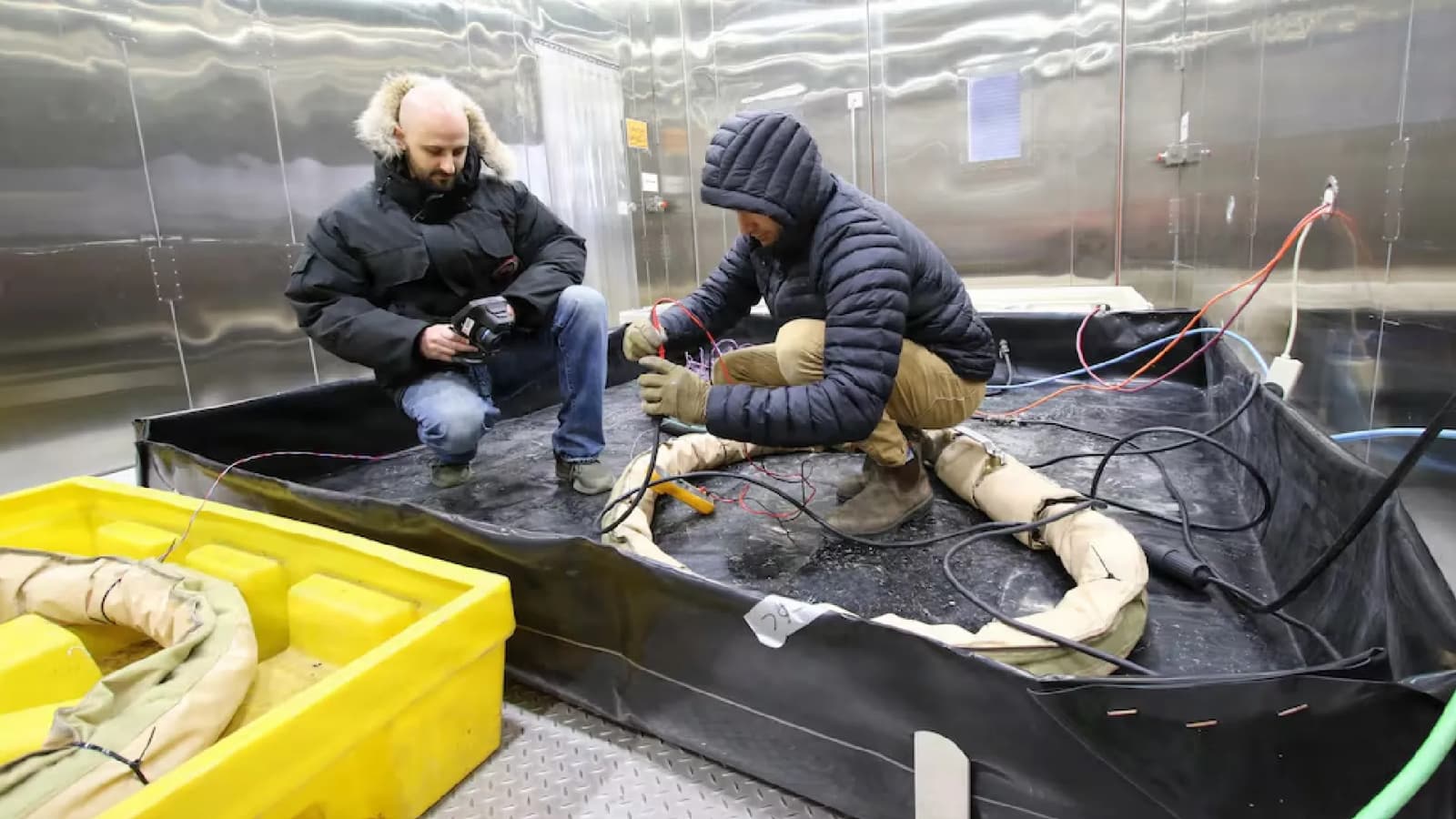 US Army and Navy labs push TRICON Arctic shelters from minus 15 to minus 65 degrees