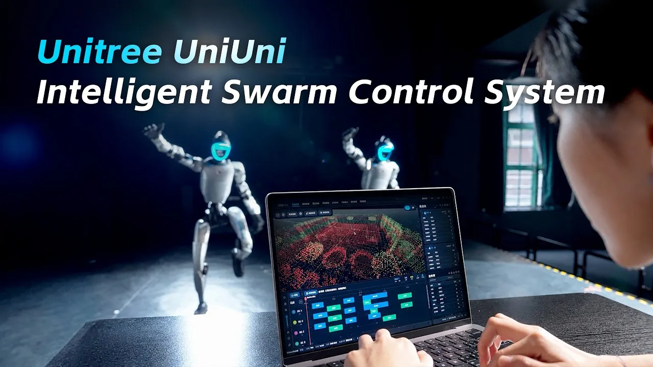 Unitree unveils new system to choreograph groups of humanoid robots from one place