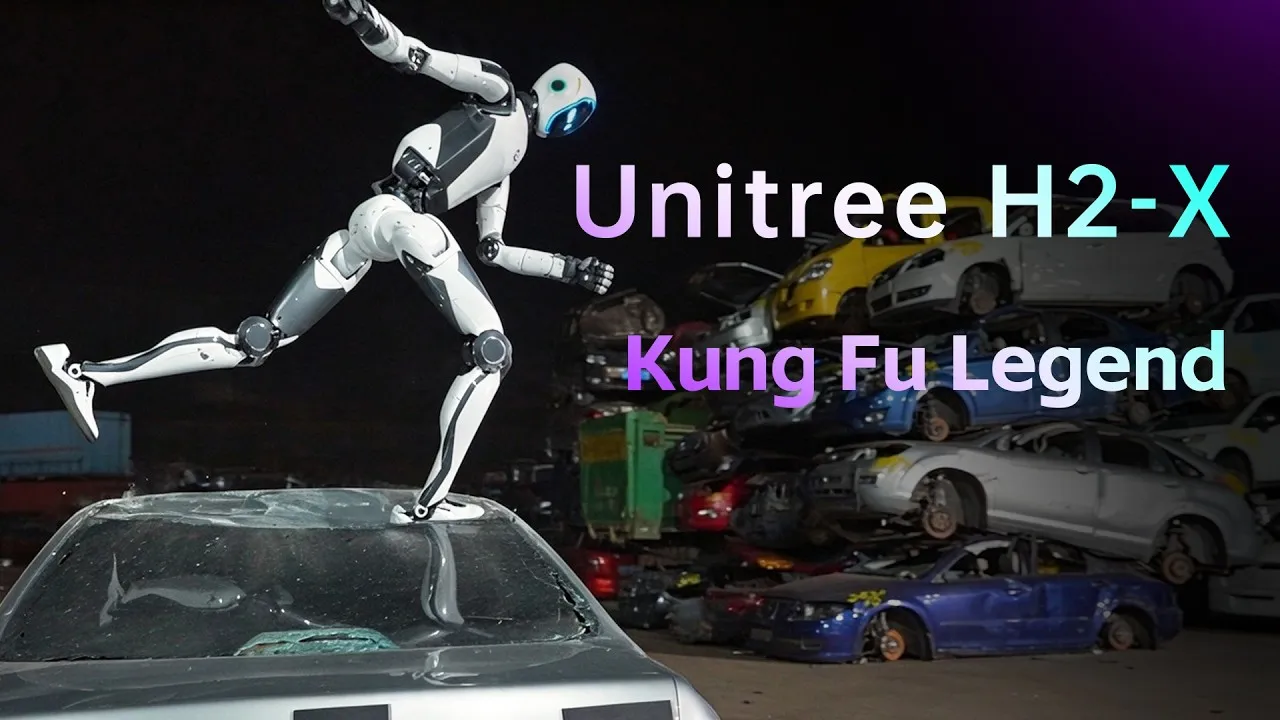 Unitree’s ‘guardian’ humanoid robot lift cars and saves people in dramatic video