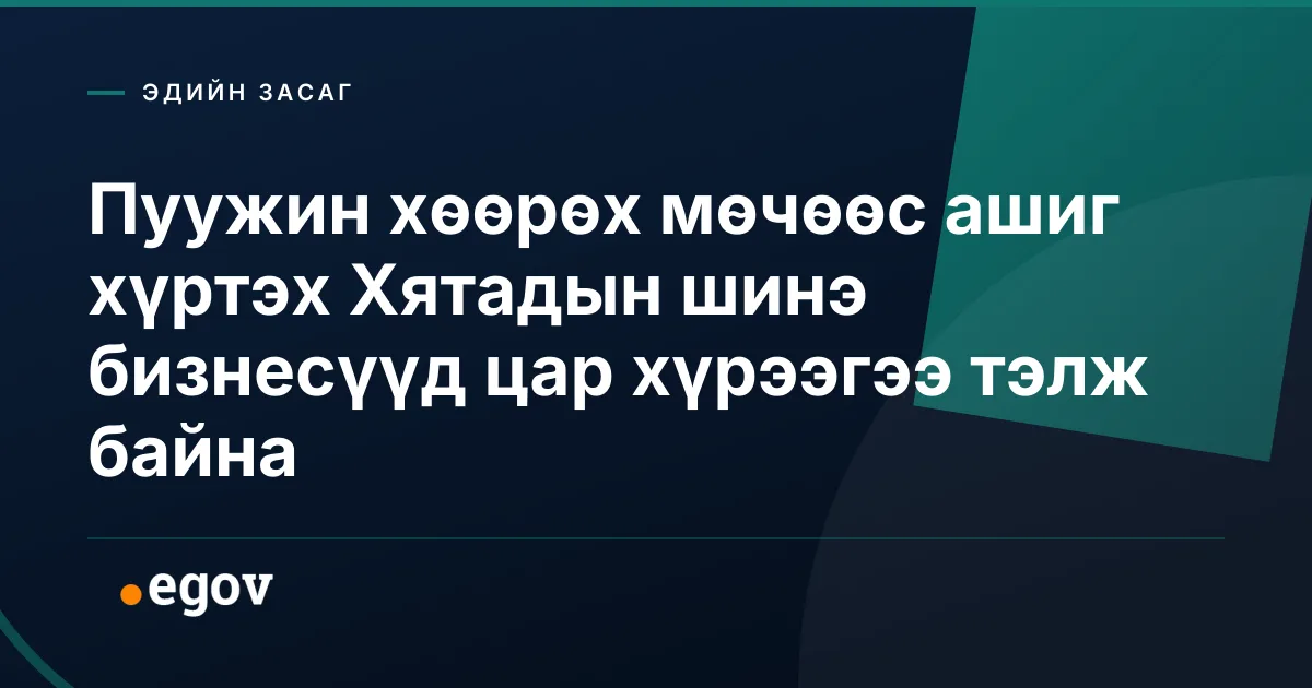 Пуужин хөөрөх мөчөөс ашиг хүртэх Хятадын шинэ бизнесүүд цар хүрээгээ тэлж байна
