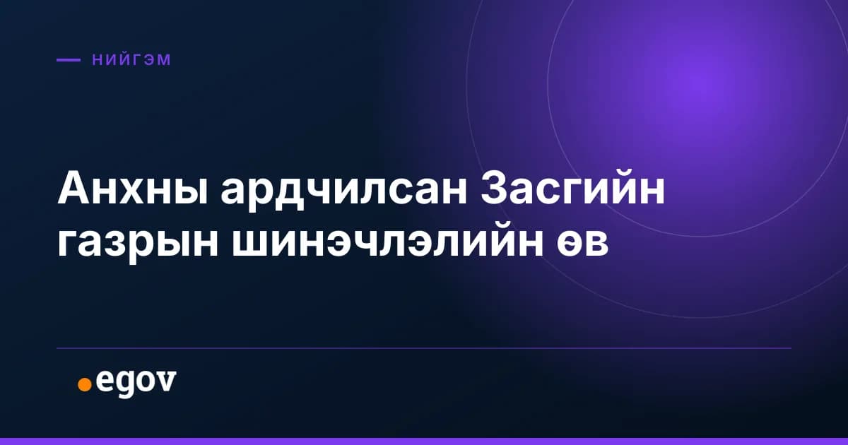 Анхны ардчилсан Засгийн газрын шинэчлэлийн өв
