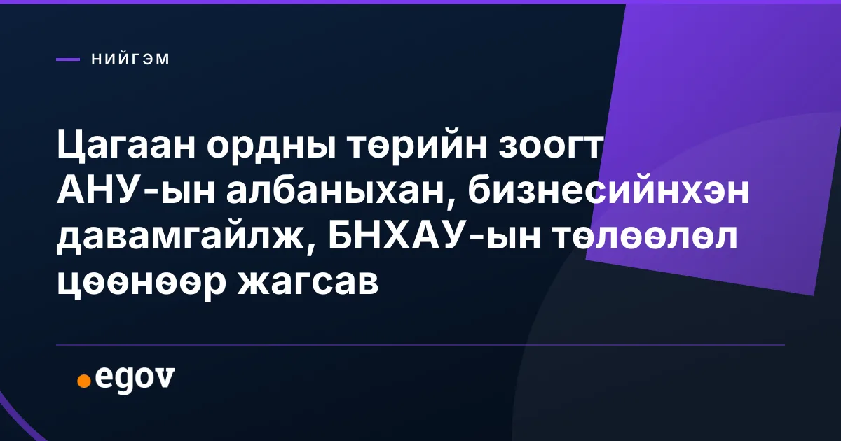 Цагаан ордны төрийн зоогт АНУ-ын албаныхан, бизнесийнхэн давамгайлж, БНХАУ-ын төлөөлөл цөөнөөр жагсав