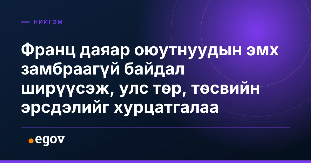 Франц даяар оюутнуудын эмх замбраагүй байдал ширүүсэж, улс төр, төсвийн эрсдэлийг хурцатгалаа