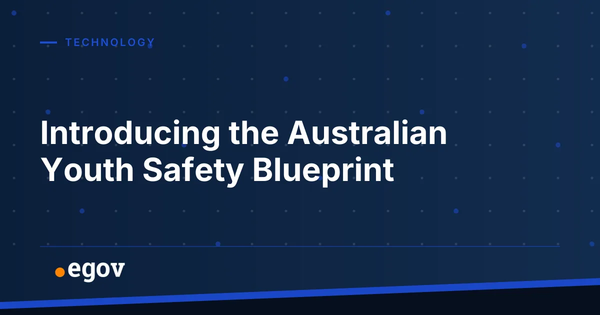 Introducing the Australian Youth Safety Blueprint