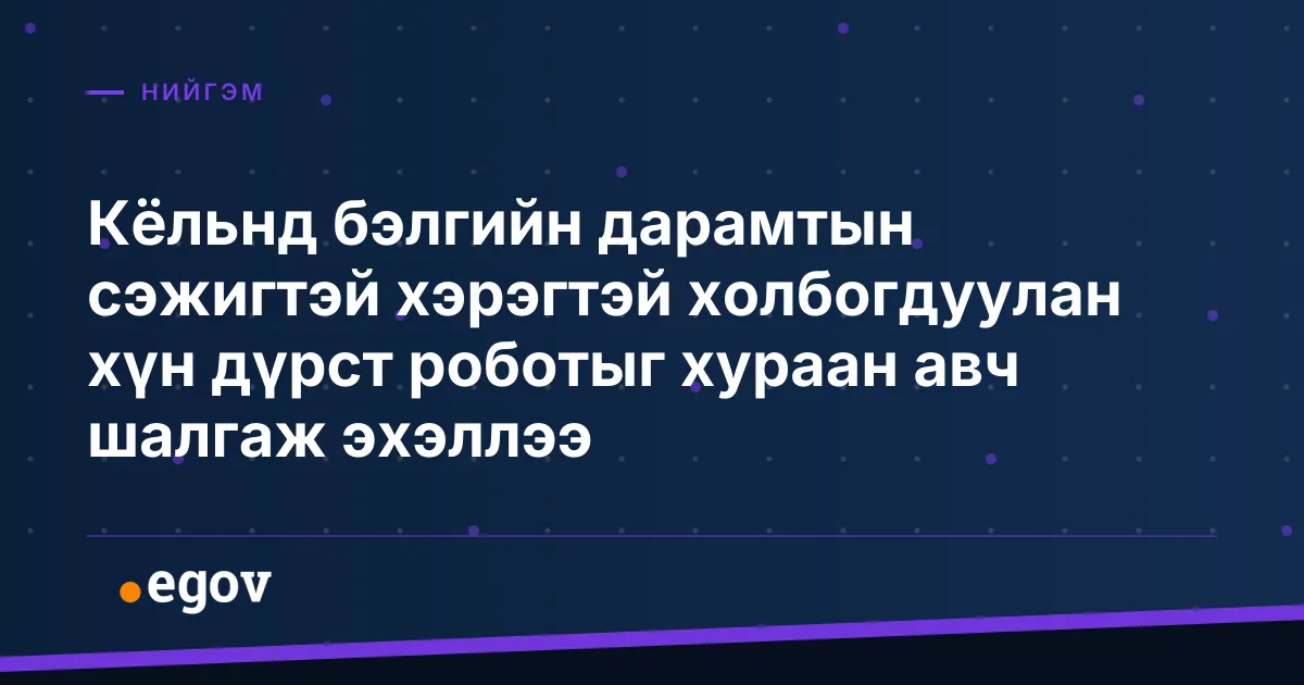 Кёльнд бэлгийн дарамтын сэжигтэй хэрэгтэй холбогдуулан хүн дүрст роботыг хураан авч шалгаж эхэллээ