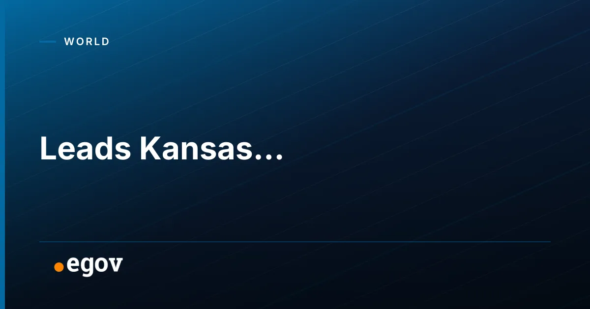 Leads Kansas...