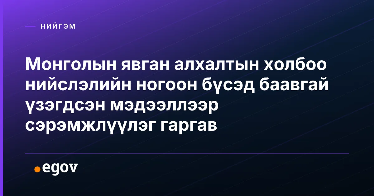 Монголын явган алхалтын холбоо нийслэлийн ногоон бүсэд баавгай үзэгдсэн мэдээллээр сэрэмжлүүлэг гаргав