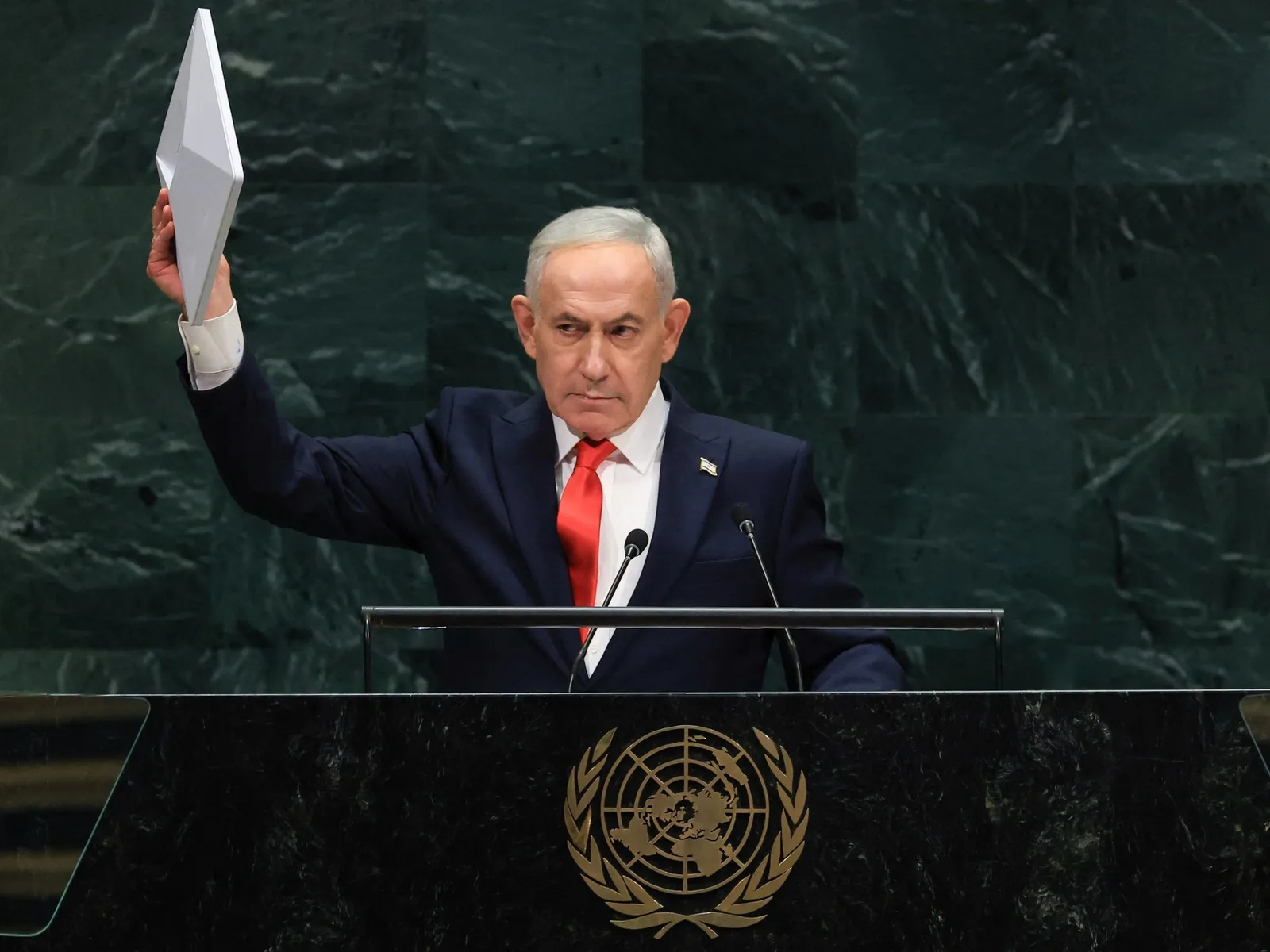 Нетаньяху НҮБ-ын чуулганд — Эх сурвалж: Al Jazeera (https://www.aljazeera.com/news/2026/9/24/benjamin-netanyahu-attacks-israels-enemies-and-allies-in-un-speech)