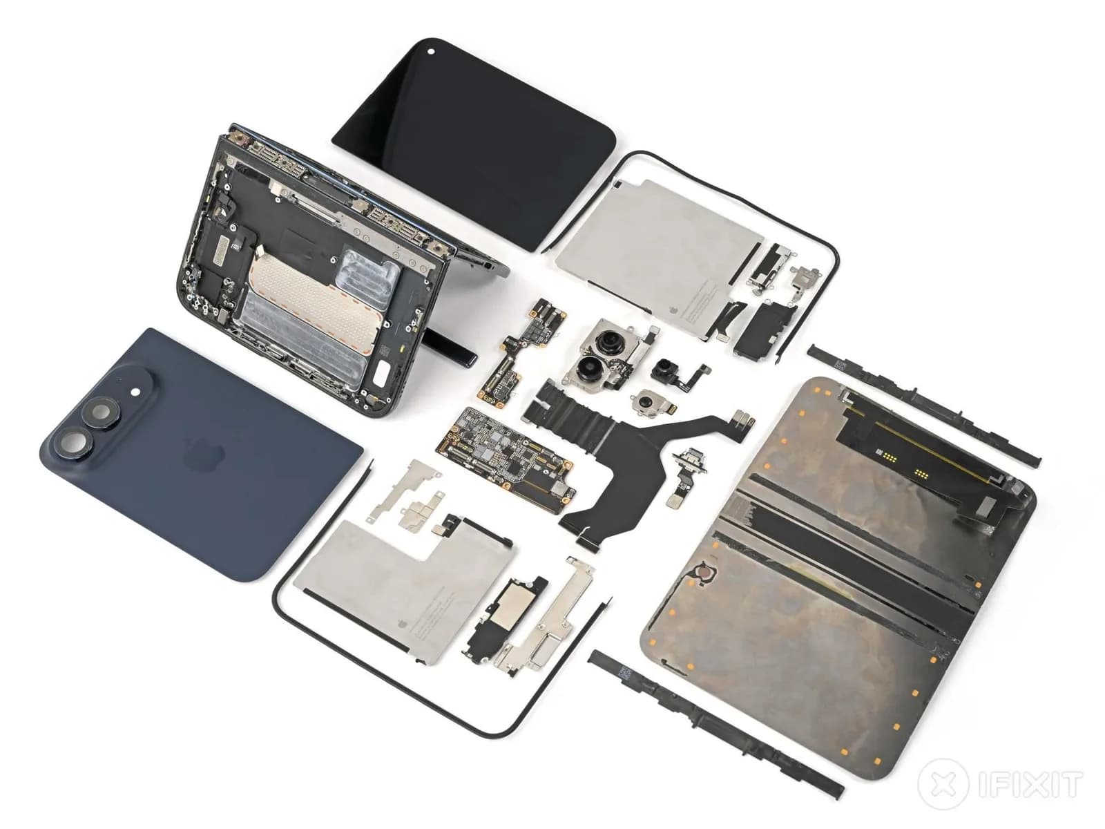 iFixit’s look inside the iPhone Duo may explain those broken screens and hinges