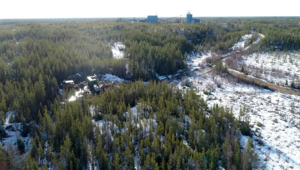 Манитоба дахь PL алтны уурхайн талбайн агаараас авсан зураг. Зураг: Mining.com
