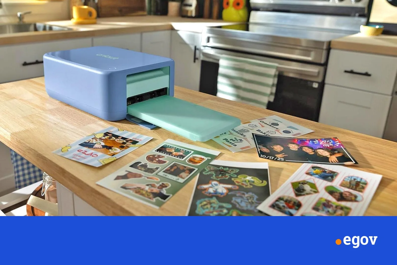 Cricut’s new compact crafter prints, cuts, and laminates stickers