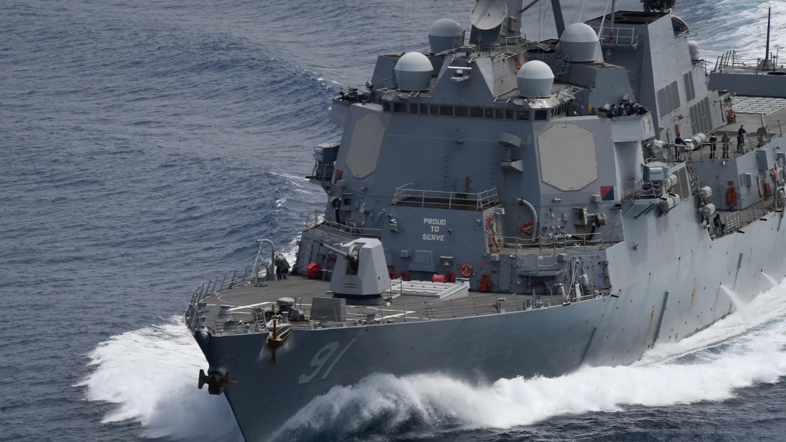 10,300-ton USS Pinckney becomes first US Navy destroyer to get SPY-6 radar upgrade