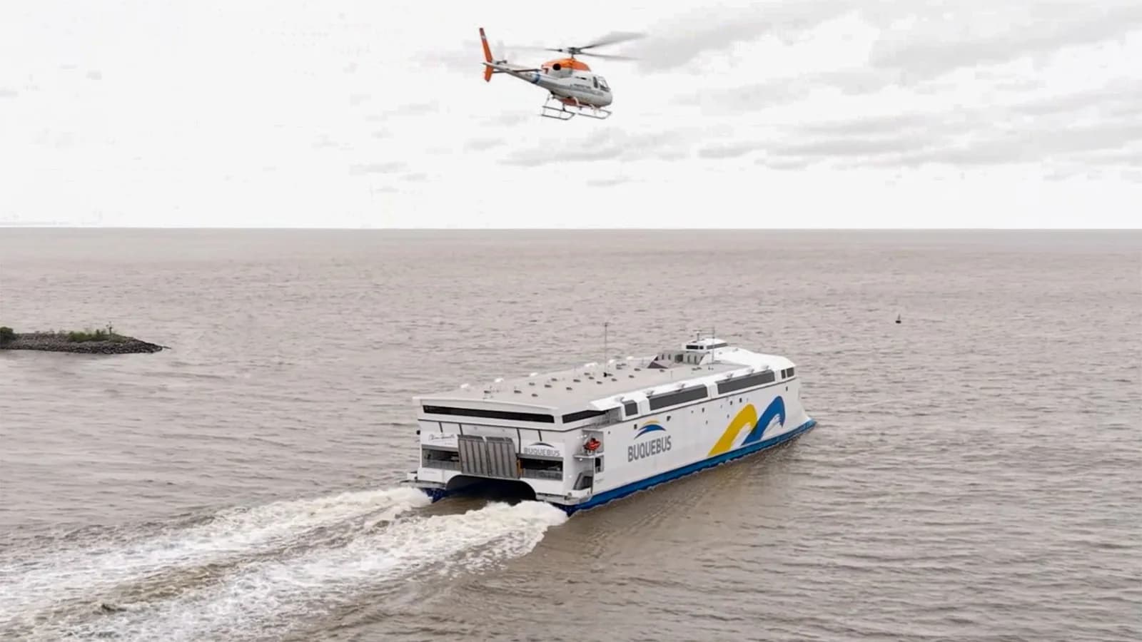 World’s largest electric ferry starts service on 34-mile South American route