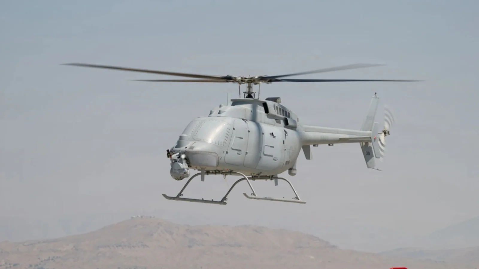 Retired US Navy Fire Scout helicopters turned into flying testbeds for new sensors