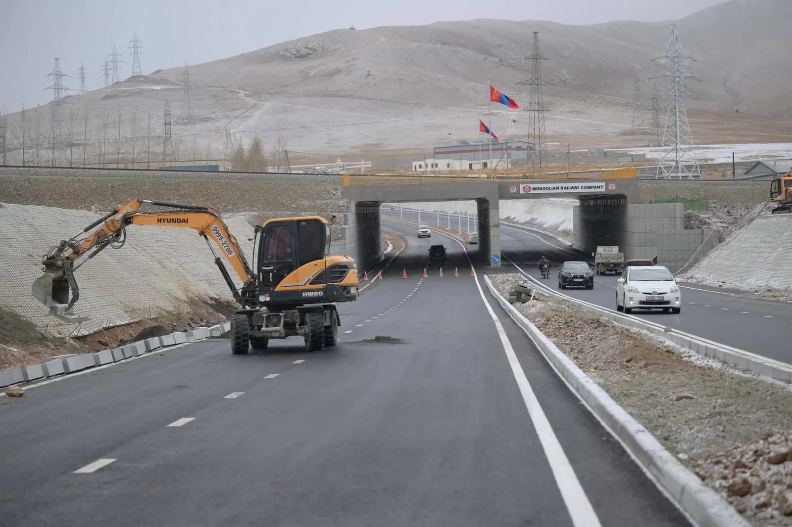The underpass built in place of the old Emeelt checkpoint. Photo: iKon.mn