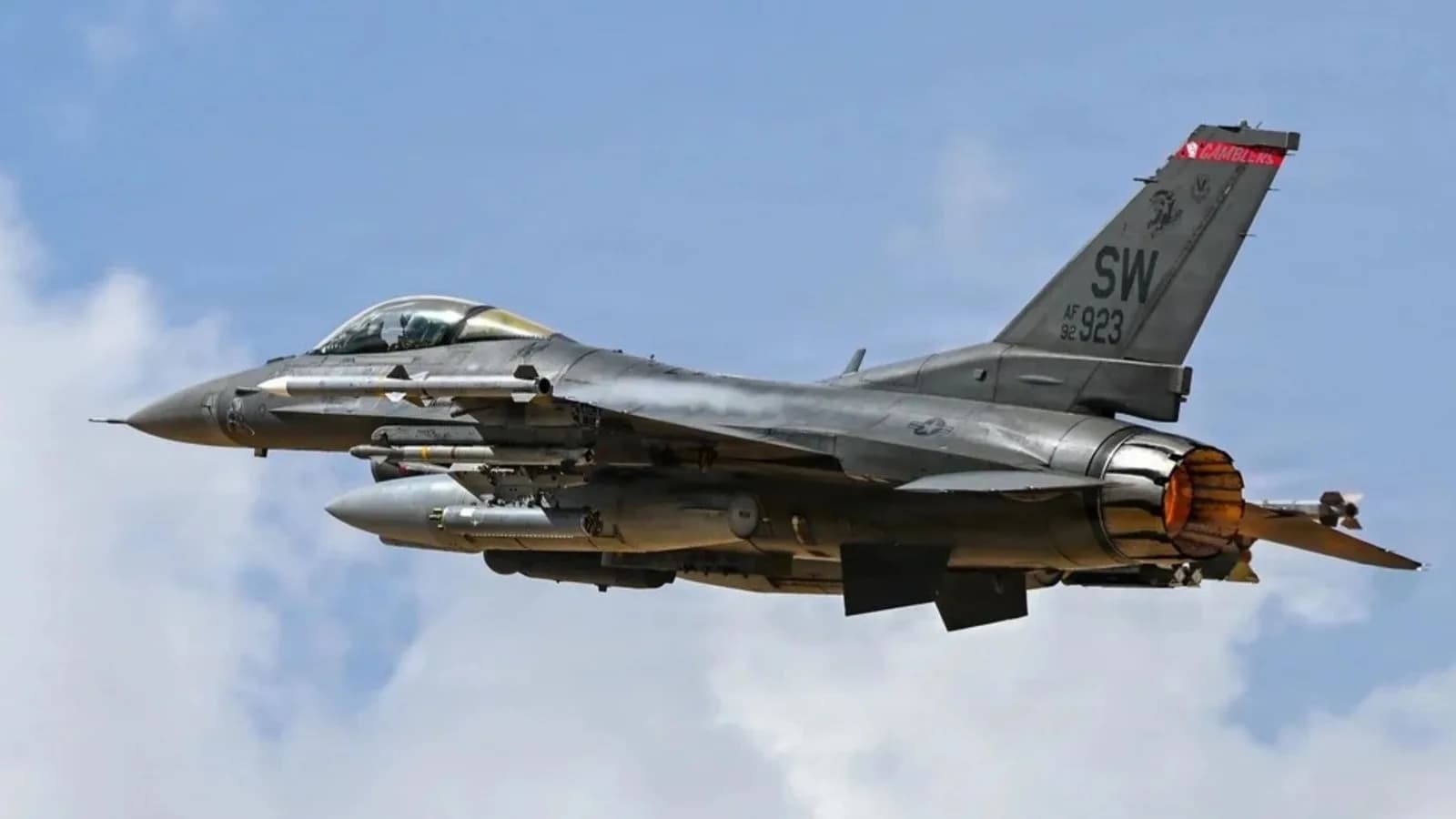US Air Force advances to fit Mach 5 hypersonic missile on F-16 fighter jets