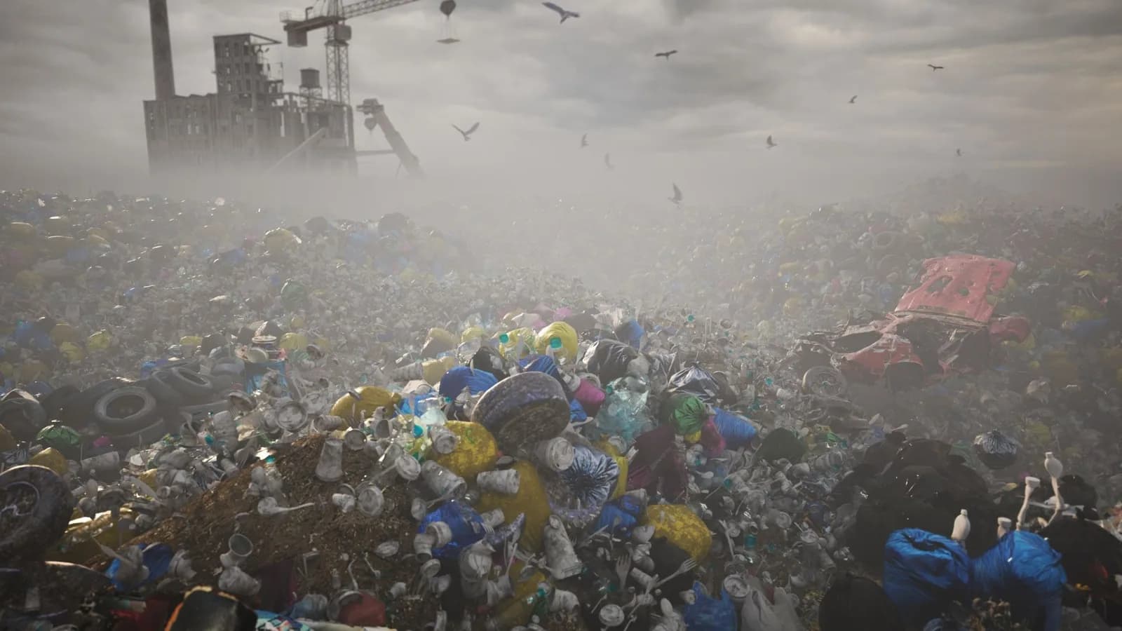 Fuel from landfill waste can bring down carbon emissions in the cement industry