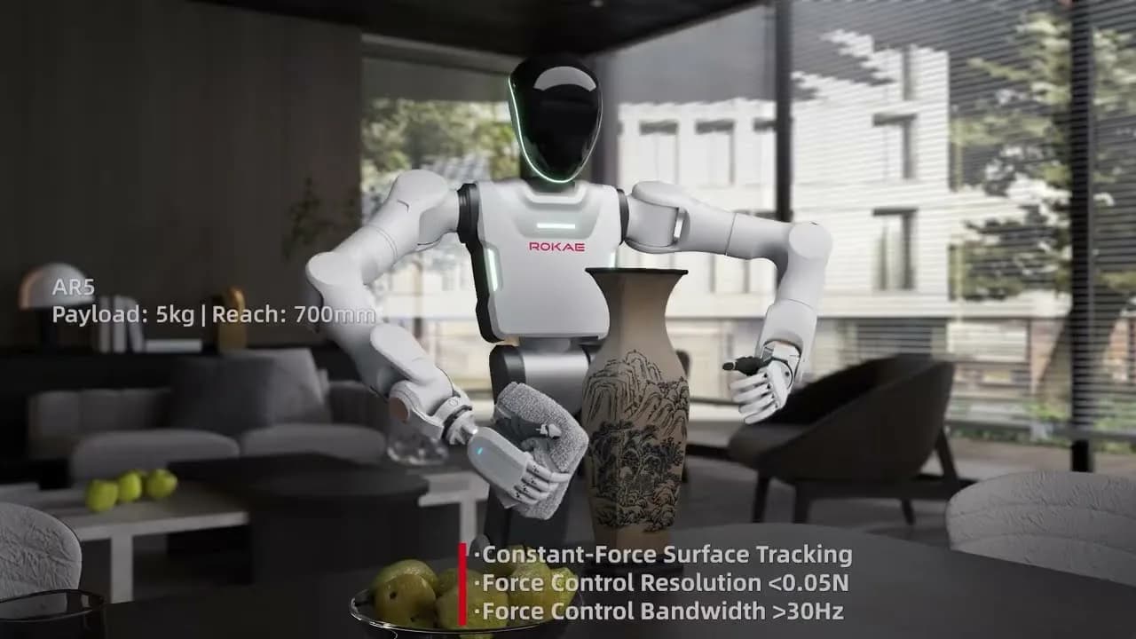 Robot maker delivers 10,000th force-controlled arm and puts five humanoids to work