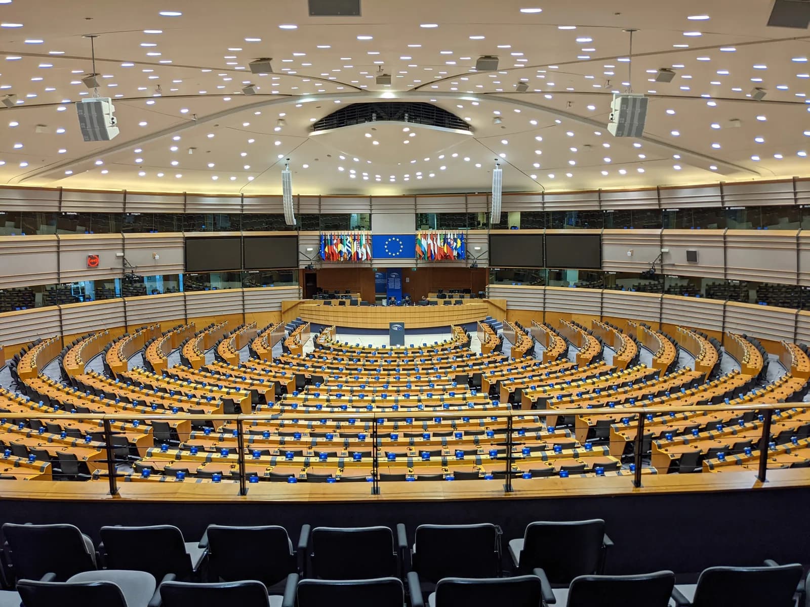 Европын парламентын Брюссель дахь чуулганы танхим