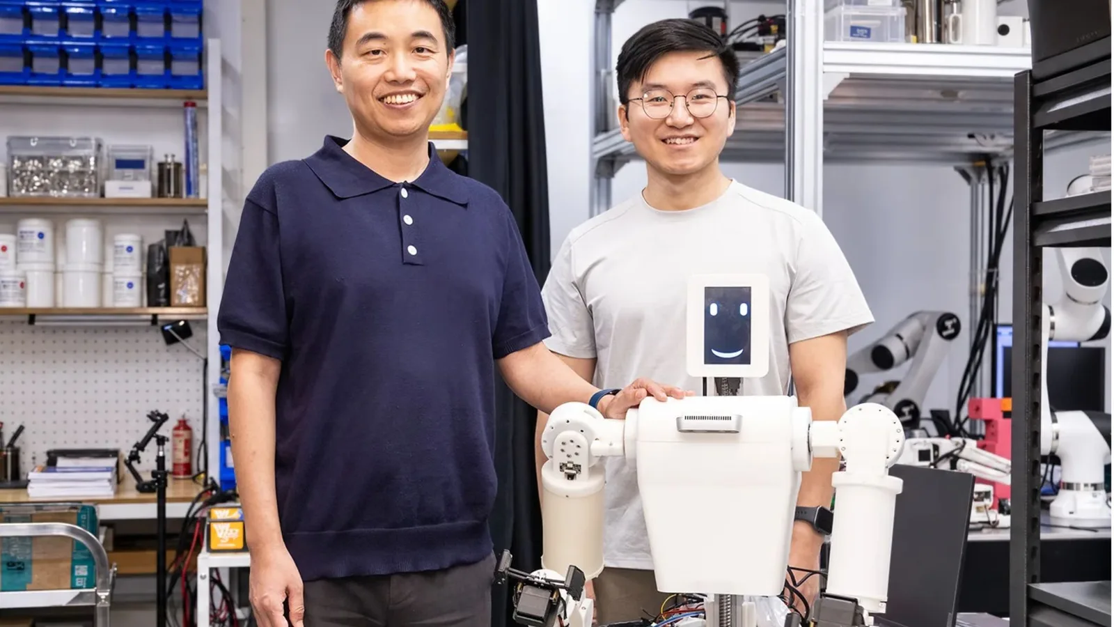 Robotic arm mimics human touch with artificial skin that detects contact
