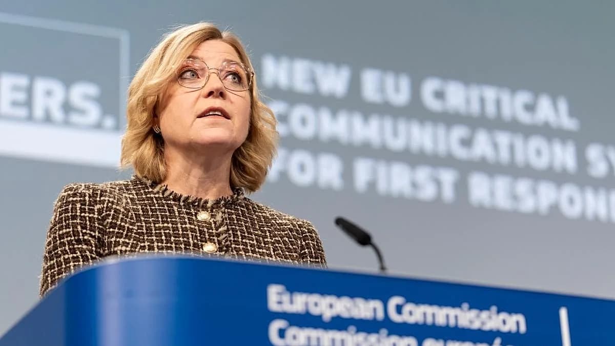 European Commission Executive Vice-President Henna Virkkunen