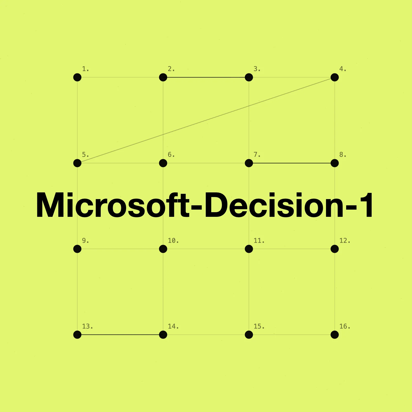 Official Microsoft-Decision-1 announcement graphic
