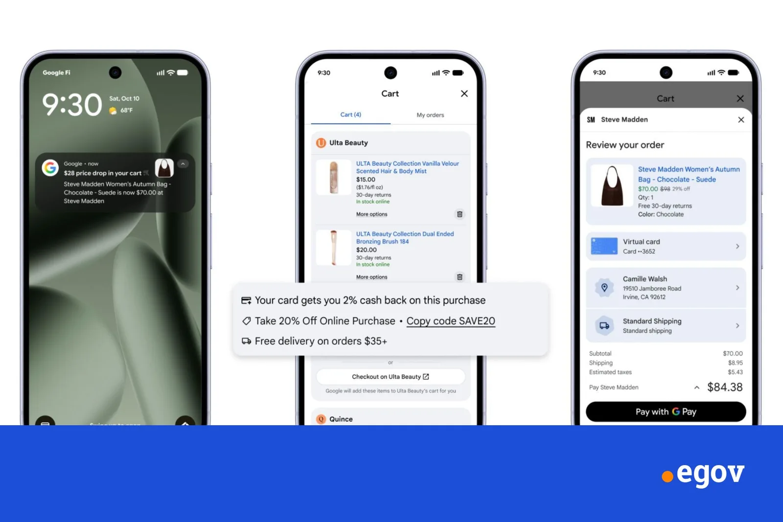 Google launches its ‘universal’ online shopping cart ahead of the holidays
